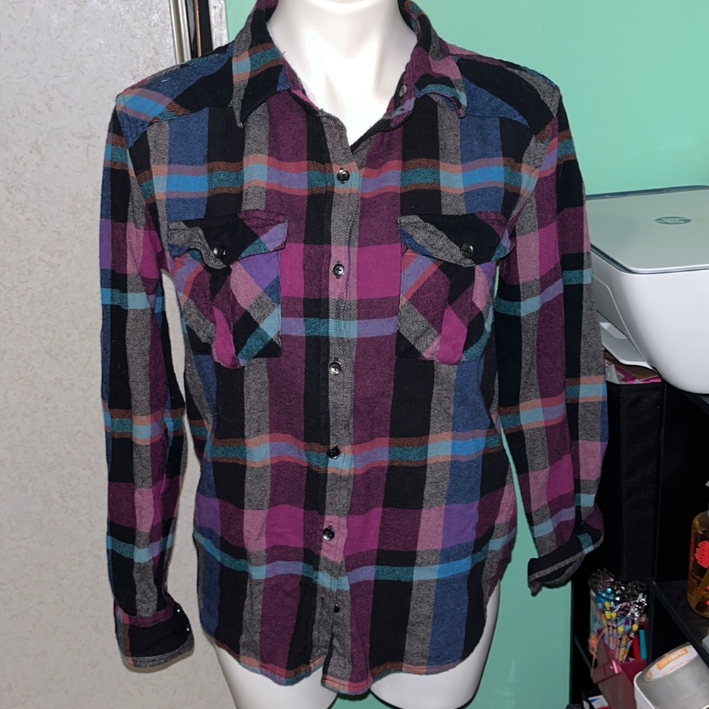 forever 21 flannel shacket